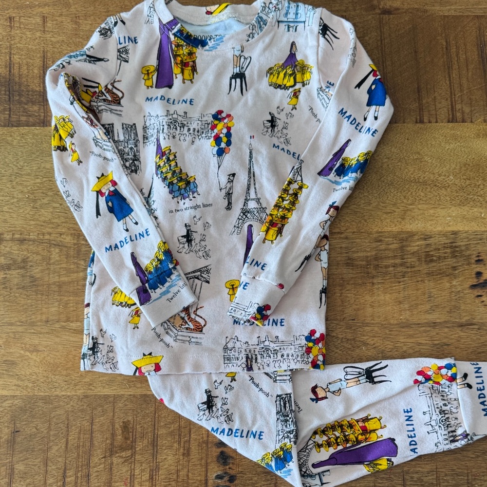 Madeline Colorful Graphic Pajama Set